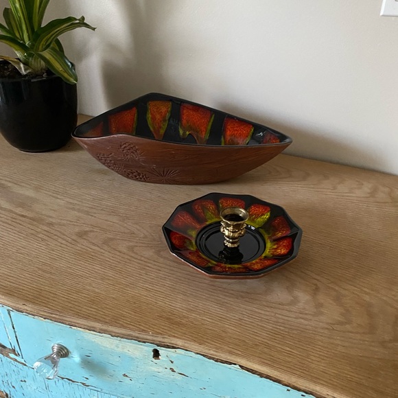 Vintage Godinger Hammered Silver Plate Candle Sticks - Picture 7 of 9